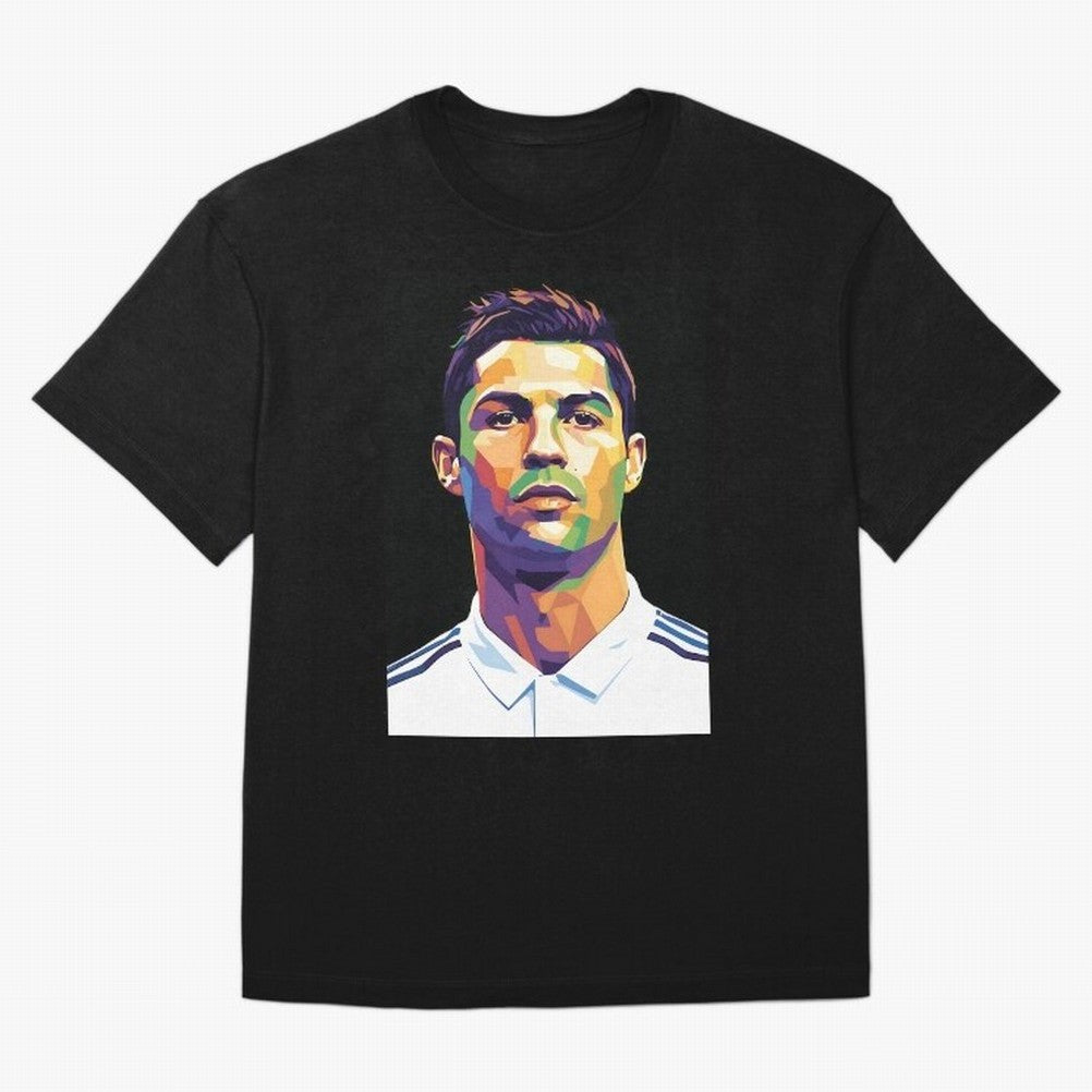 Cristiano Ronaldo Wpap Art Oversized T-Shirt Make Every Match About the FIFA World Cup 2026 Group Stage Journey through Cristiano Ronaldo, Haaland and CR7 Highlights, Portugal, Spain and Germany Pride, Football History, Final Match Energy, Crowd