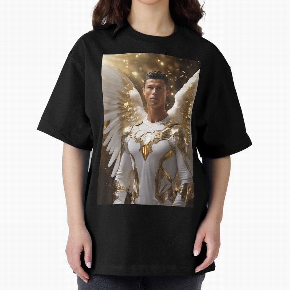 Cristiano Ronaldo angel 1 Oversized T-Shirt Bring Global Tournament Vibes to FIFA World Cup 2026 Built around Messi, Neymar and Mbappe, Brazil, Portugal and Argentina Energy, Tournament Hype, Historic Matchups, Family Viewing Parties and Global