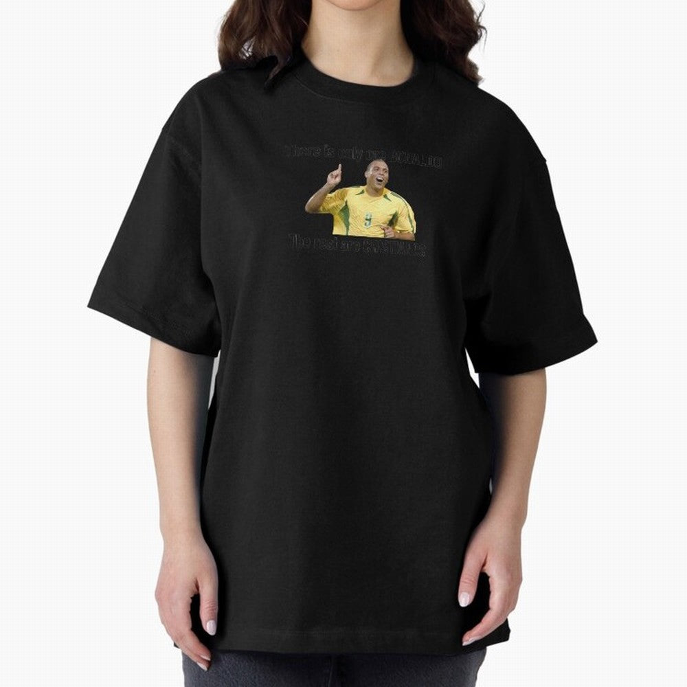 Football Meme Oversized T-Shirt Bring Retro Soccer Energy to Match Day Hype around FIFA World Cup 2026, CR7 and Messi, Netherlands, Classic Soccer Heritage, Championship Pressure, Fan Loyalty and International Pride; Perfect for Supporters Who Want