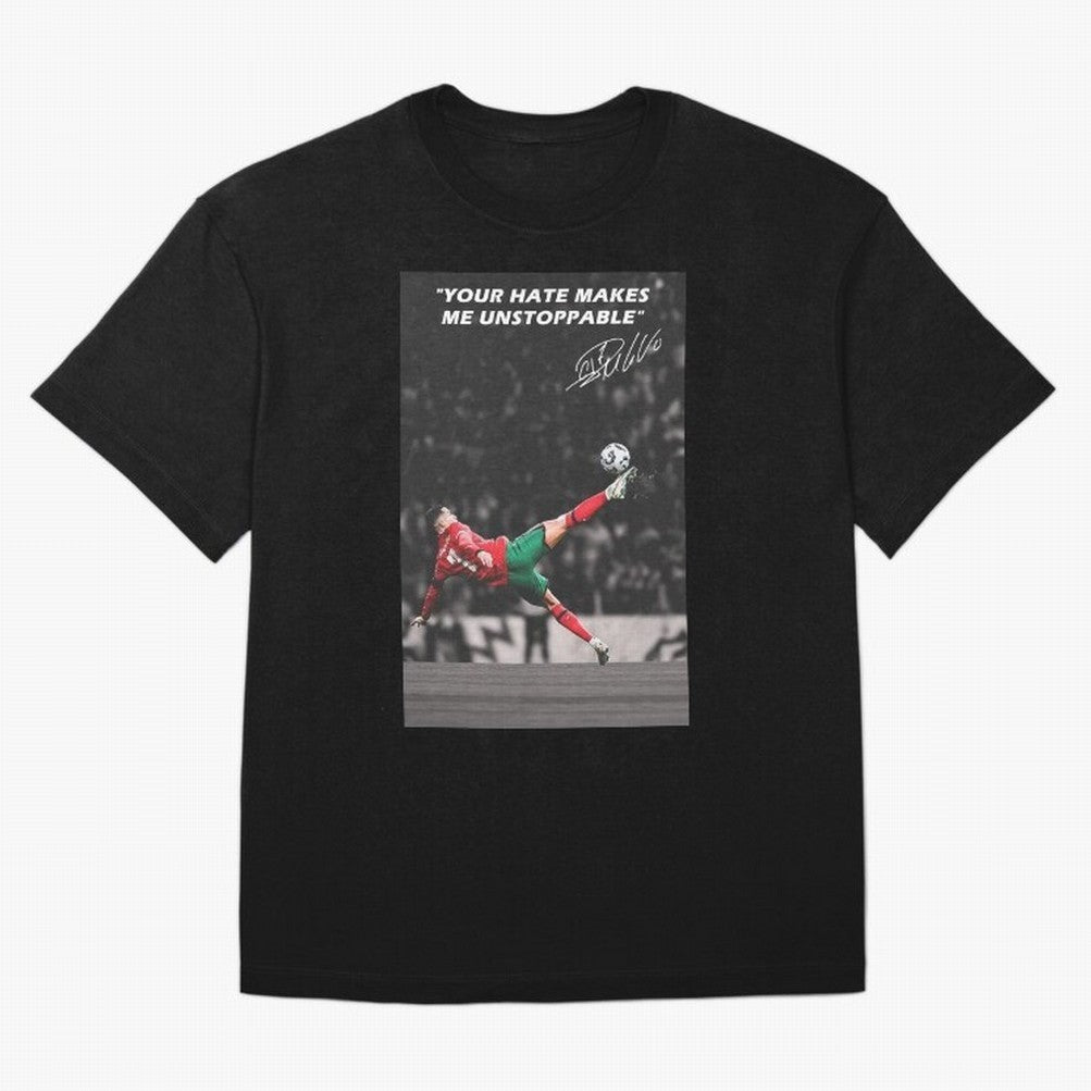 Cristiano Ronaldo Inspiration Oversized T-Shirt Follow the Road to the FIFA World Cup 2026 Journey through Cristiano Ronaldo, Haaland and CR7 Highlights, Argentina, France and Brazil Pride, Vintage Soccer Flavor, Modern Football Stars, National