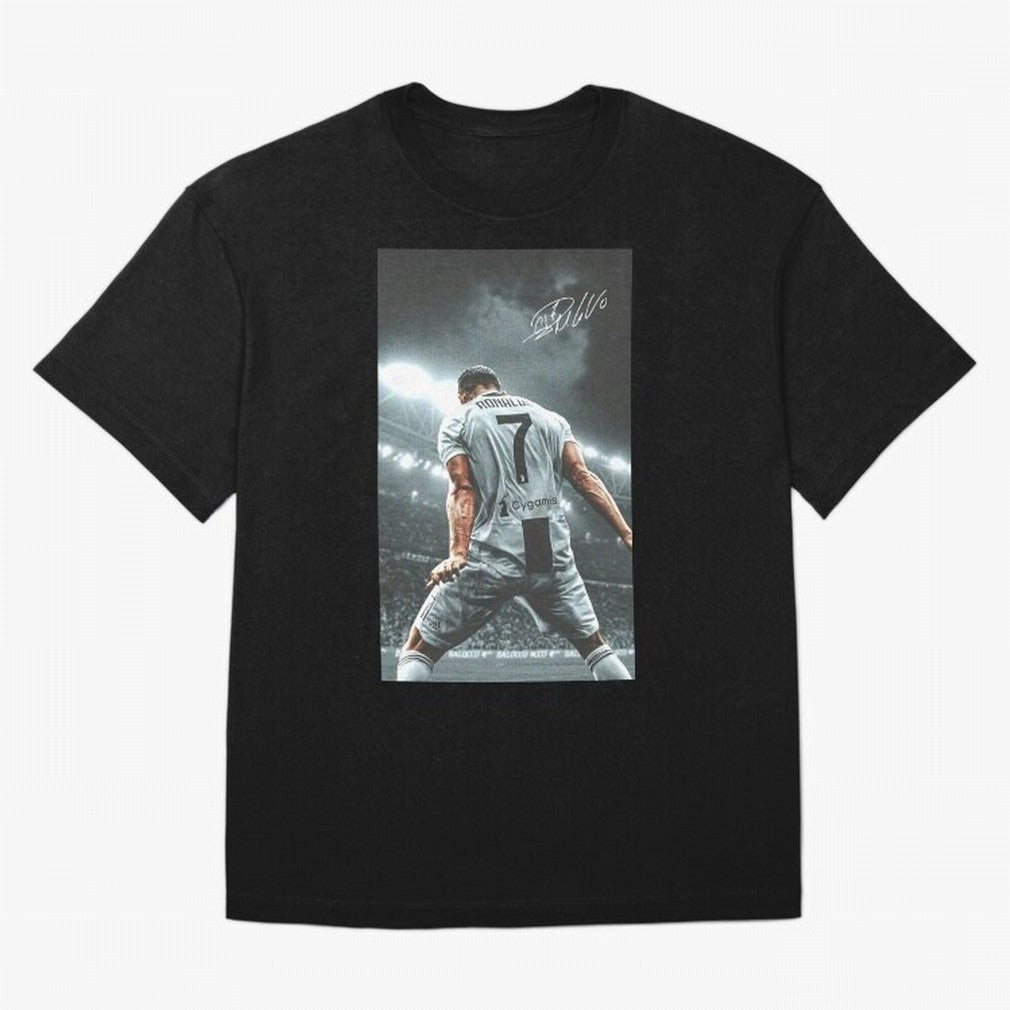 Cristiano Ronaldo Celebration Oversized T-Shirt Make the Season About FIFA World Cup 2026 USA Canada Mexico for Fans of Messi and Portugal, Spain and Germany, Bringing Worldwide Fan Energy, Dramatic Goals, Stadium Lights and Championship