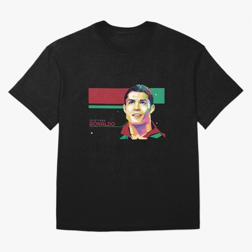 Cristiano Ronaldo ¨C Legendary Football Star & GOAT Artwork Oversized T-Shirt Feel the Roar of FIFA World Cup 2026 Group Stage Highlighting Mbappe and Neymar, Germany Energy, Match Day Excitement, Supporter Culture, Golden Goals and Global Football