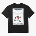 Tribute to Cristiano Ronaldo ¡ª 5 February Oversized T-Shirt Follow Every Goal of the FIFA World Cup 2026 Journey through Messi and Cristiano Ronaldo Highlights, England and Germany Pride, Champion Mindset, Group Stage Buzz, Knockout Tension and
