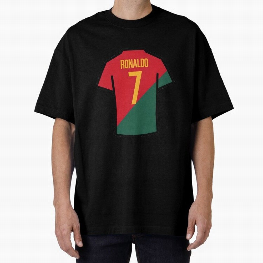 Ronaldo Portugal Jersey Oversized T-Shirt Remember Iconic Moments from the FIFA World Cup 2026 Journey through Neymar, Haaland and Cristiano Ronaldo Highlights, Portugal Pride, Game Day Rituals, Football Legends, Country Pride and the Road to the