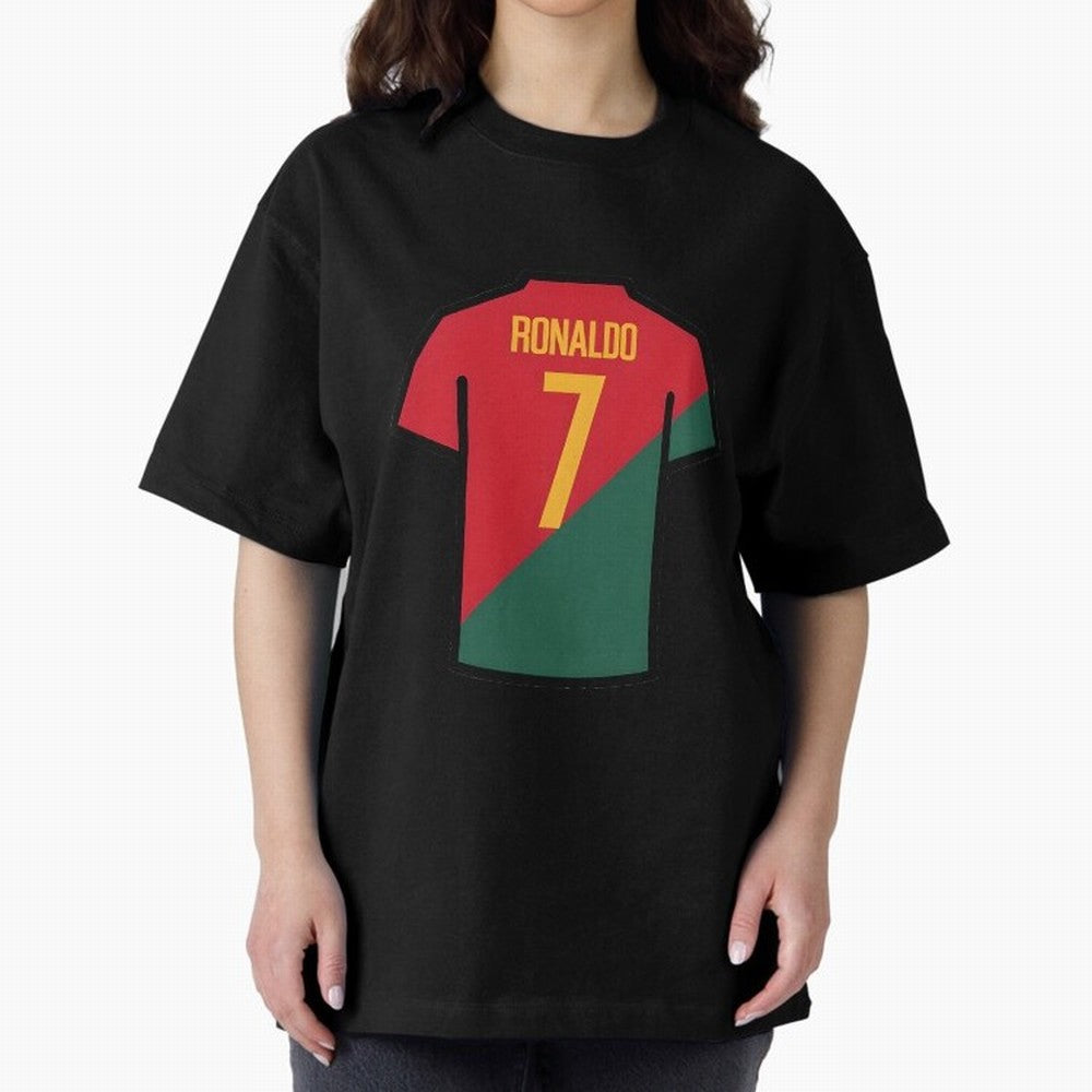 Ronaldo Portugal Jersey Oversized T-Shirt Remember Iconic Moments from the FIFA World Cup 2026 Journey through Neymar, Haaland and Cristiano Ronaldo Highlights, Portugal Pride, Game Day Rituals, Football Legends, Country Pride and the Road to the