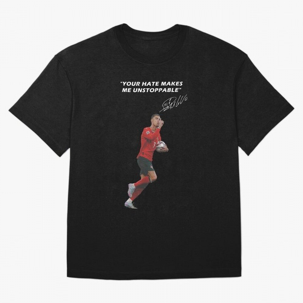 Cristiano Ronaldo Oversized T-Shirt Live for the Drama of Match Day Hype around FIFA World Cup 2026, Messi, Netherlands, Sports Nostalgia, International Competition, Famous Players and Unforgettable Victories; Ideal for Fans Who Follow Messi,