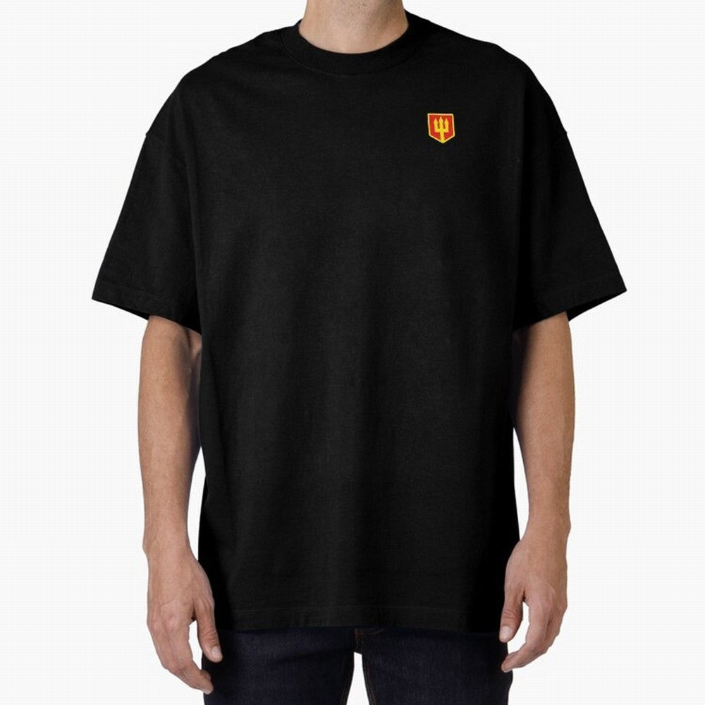 Manchester United Minimal Badge Oversized T-Shirt Capture Stadium Memories from the FIFA World Cup 2026 Group Stage Journey through Mbappe Highlights, Brazil, Portugal and Argentina Pride, Football Festival Excitement, Trophy Ambitions, Country
