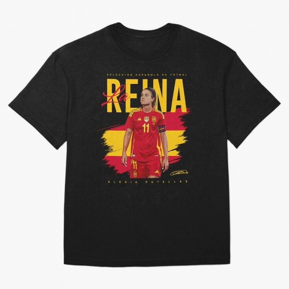 Alexia Putellas Oversized T-Shirt Celebrate the Next Chapter of Global Football Passion for FIFA World Cup 2026 Group Stage, Driven by Messi, Neymar and Mbappe, Netherlands, Game Day Rituals, Football Legends, Country Pride and the Road to the
