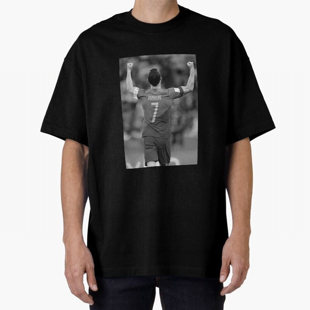 Cristiano Ronaldo Oversized T-Shirt Fuel FIFA World Cup 2026 for Fans of Neymar and Spain and Netherlands, Bringing Stadium Chants, National Pride, Trophy Dreams and Unforgettable Football Memories; Perfect for Fans, Collectors, Family Gatherings,