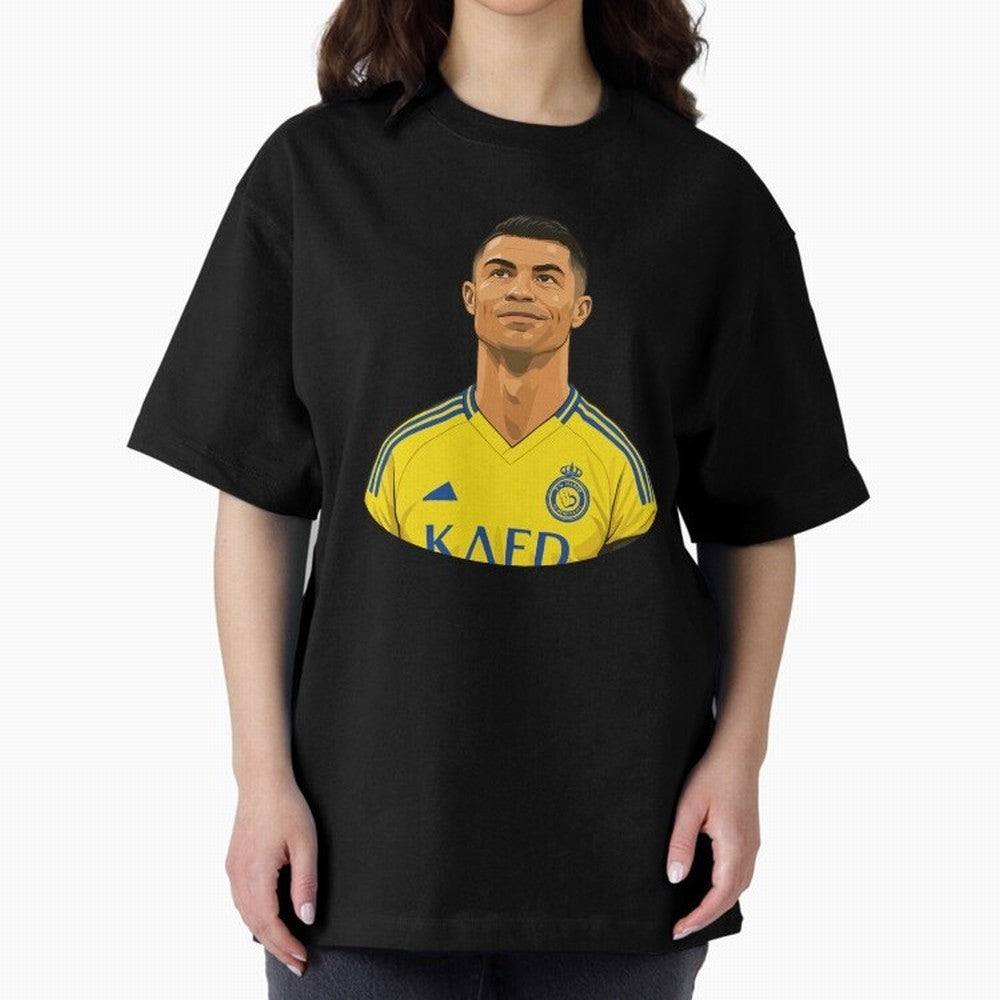 CR7 Oversized T-Shirt Bring Supporter Culture to FIFA World Cup 2026 USA Canada Mexico for Fans of Messi, Neymar and Mbappe and England, France and Netherlands, Bringing Football History, Final Match Energy, Crowd Noise and Once in a Lifetime