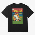 CR7 Comic Oversized T-Shirt Enjoy FIFA World Cup 2026 Group Stage Driven by Mbappe and Neymar, Netherlands Energy, Global Supporter Spirit, Legendary Goals, National Colors and Tournament Celebration; Made for Die Hard Supporters, Soccer Lovers,