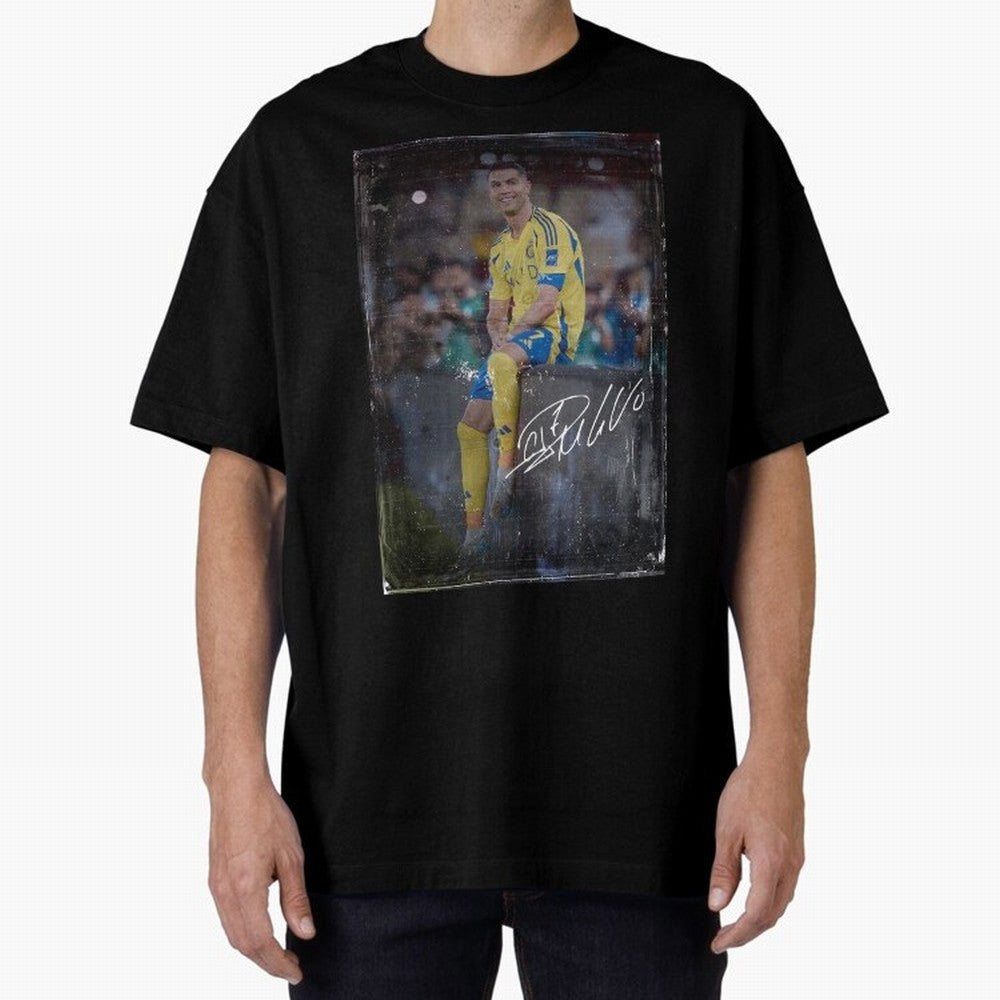 Cristiano Ronaldo Oversized T-Shirt Back the Journey through FIFA World Cup 2026 USA Canada Mexico Spirit, Built around Spain, Cristiano Ronaldo, Haaland and CR7, Football History, Final Match Energy, Crowd Noise and Once in a Lifetime Moments;