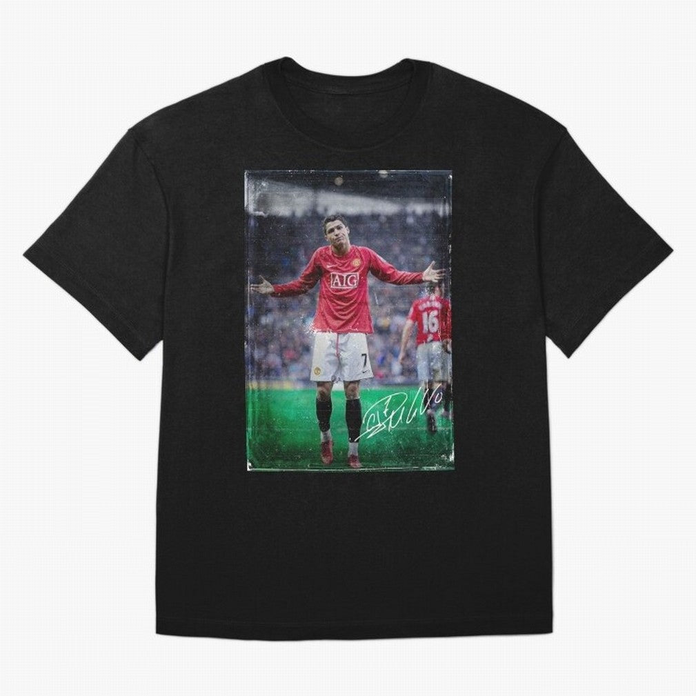 Cristiano Ronaldo Oversized T-Shirt Capture FIFA World Cup 2026 Group Stage Connected to Neymar, Argentina, France and Brazil Energy, Worldwide Fan Energy, Dramatic Goals, Stadium Lights and Championship Celebrations; Ideal for Passionate Fans Who