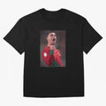 Cristiano Ronaldo Oversized T-Shirt Honor the Football Icons of FIFA World Cup 2026 for Fans of Cristiano Ronaldo and Germany, Bringing Football Festival Excitement, Trophy Ambitions, Country Rivalries and Star Player Buzz; Ideal for Football Dads,