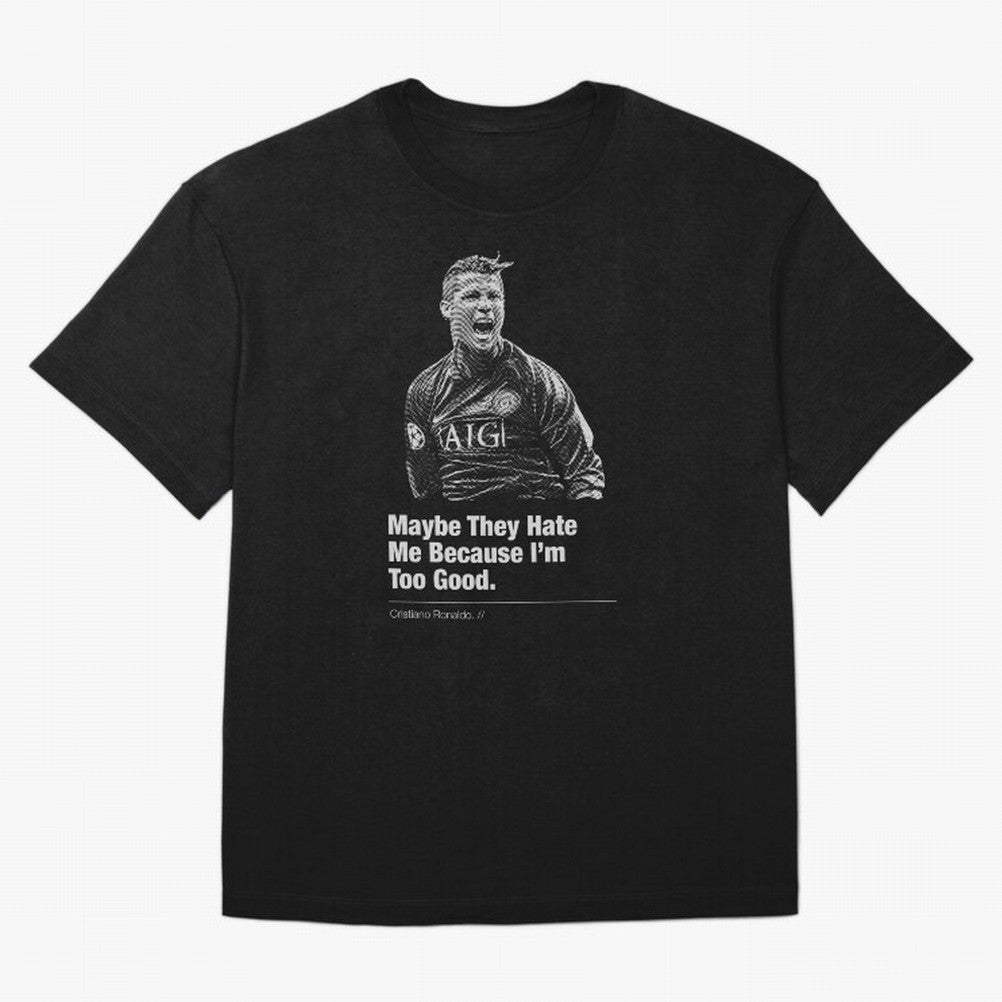 They Hate Me Because I'm Too Good Oversized T-Shirt Support Your Favorite Stars during the FIFA World Cup 2026 Group Stage Journey through CR7 Highlights, France and Portugal Pride, Championship Spirit, Famous Goals, Roaring Crowds and