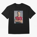 Cristiano Ronaldo Oversized T-Shirt Fuel Your Fan Pride for Global Football Passion for FIFA World Cup 2026 Group Stage, Featuring Haaland, Portugal, Champion Mindset, Group Stage Buzz, Knockout Tension and Passionate Fan Culture; Made for Die Hard