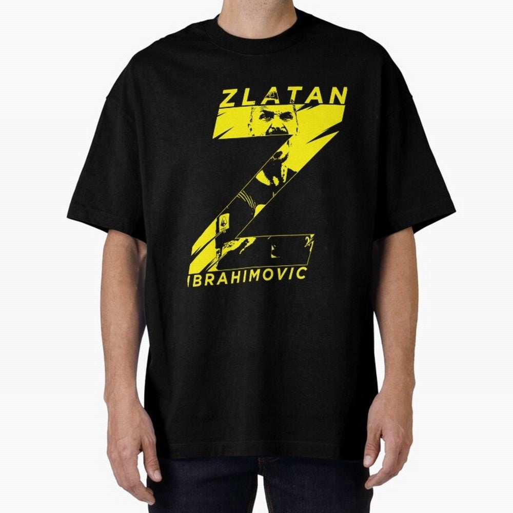 Zlatan Ibrahimovic Swedish God Gjq588 Oversized T-Shirt Keep the Legacy of Global Football Passion for FIFA World Cup 2026 Group Stage, Made for Mbappe, Netherlands, Tournament Hype, Historic Matchups, Family Viewing Parties and Global Sports