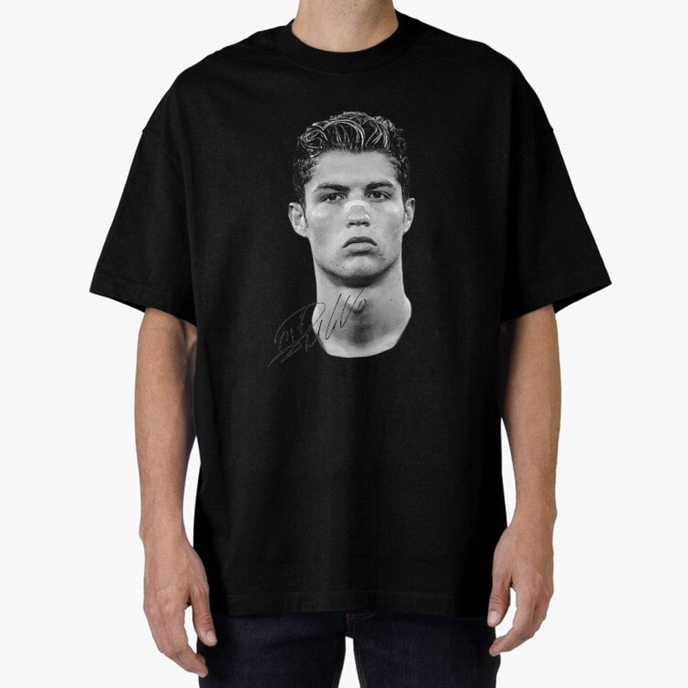Cr7 - Streetwear Clothing Oversized T-Shirt Show Match Day Excitement for the FIFA World Cup 2026 USA Canada Mexico Journey through Messi, CR7 and Mbappe Highlights, Portugal, Spain and Germany Pride, Goal Celebration Energy, Supporter Heritage,