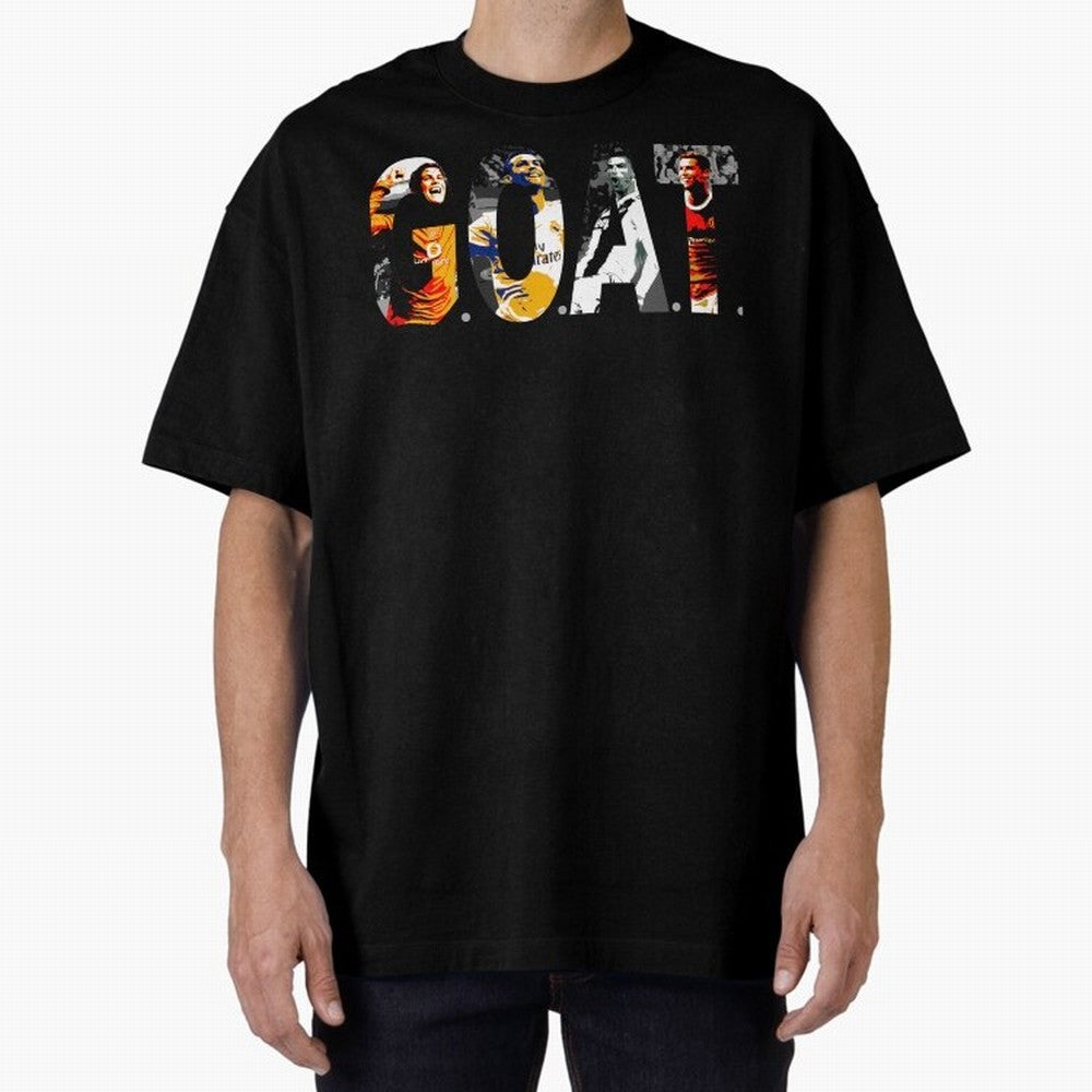 Cristiano Ronaldo Oversized T-Shirt Spotlight Match Day Hype around FIFA World Cup 2026, Messi, CR7 and Mbappe, England, Championship Spirit, Famous Goals, Roaring Crowds and International Football Unity; Created for Match Day Parties, Soccer
