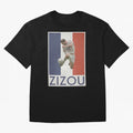 Football - Zidane Oversized T-Shirt Live the Energy of FIFA World Cup 2026 Group Stage Spirit, Celebrating Argentina and Brazil, Messi, CR7 and Mbappe, Vintage Soccer Flavor, Modern Football Stars, National Flags and Final Night Emotion; Ideal for