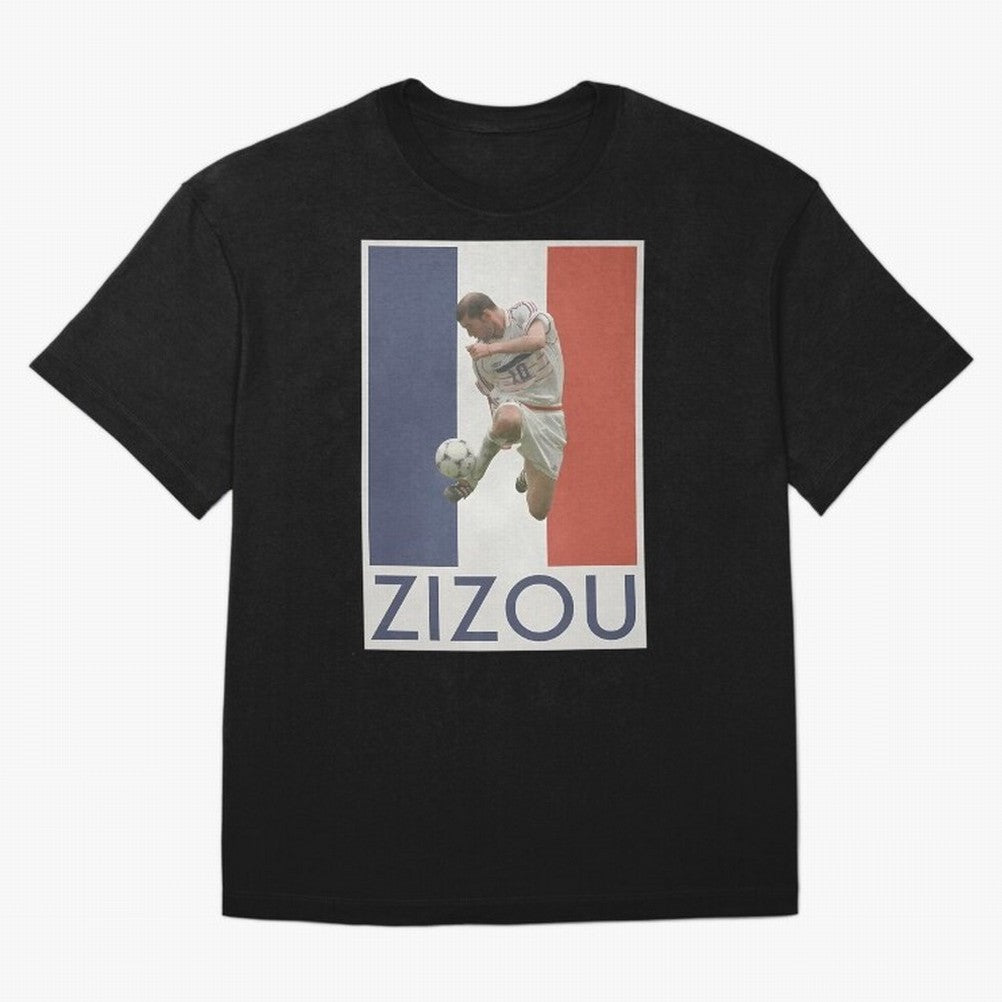 Football - Zidane Oversized T-Shirt Live the Energy of FIFA World Cup 2026 Group Stage Spirit, Celebrating Argentina and Brazil, Messi, CR7 and Mbappe, Vintage Soccer Flavor, Modern Football Stars, National Flags and Final Night Emotion; Ideal for