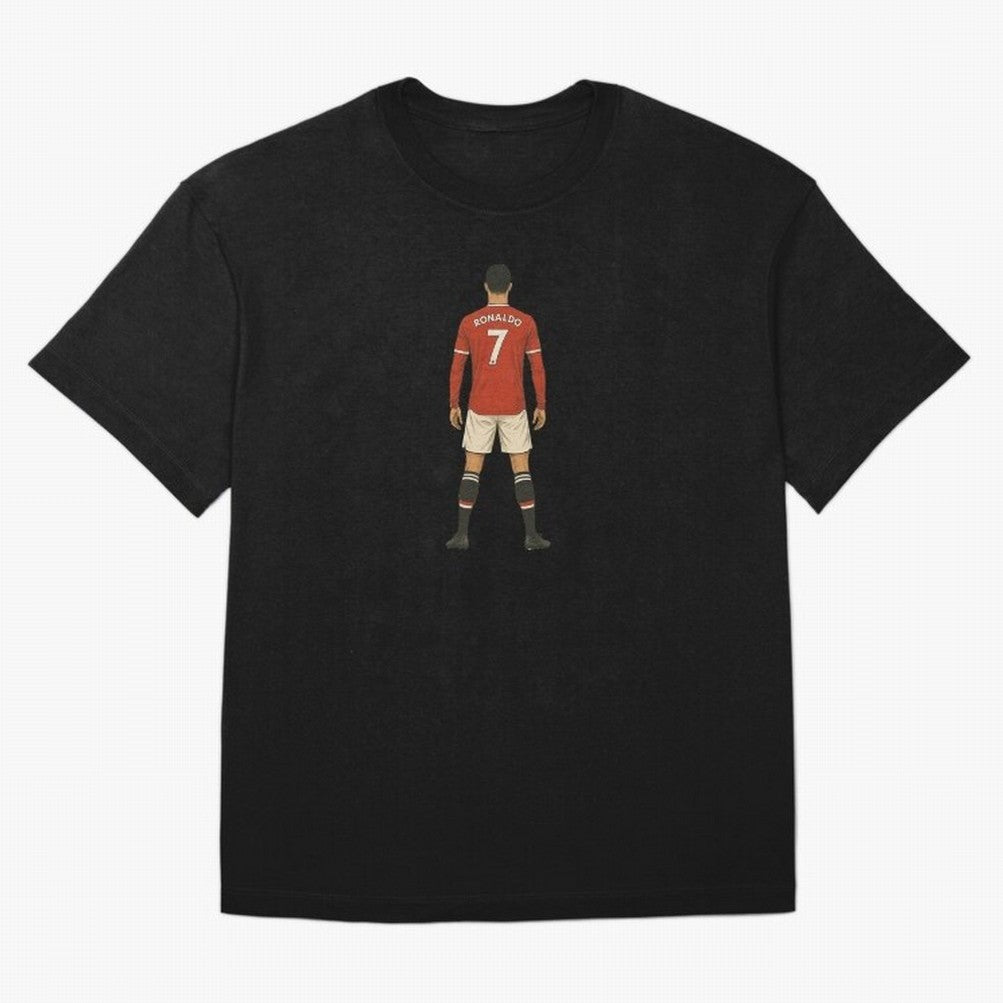 Ronaldo Oversized T-Shirt Show Up for the Glory of Match Day Hype around FIFA World Cup 2026 USA Canada Mexico, Messi and Cristiano Ronaldo, Argentina and Brazil, Vintage Soccer Flavor, Modern Football Stars, National Flags and Final Night Emotion;