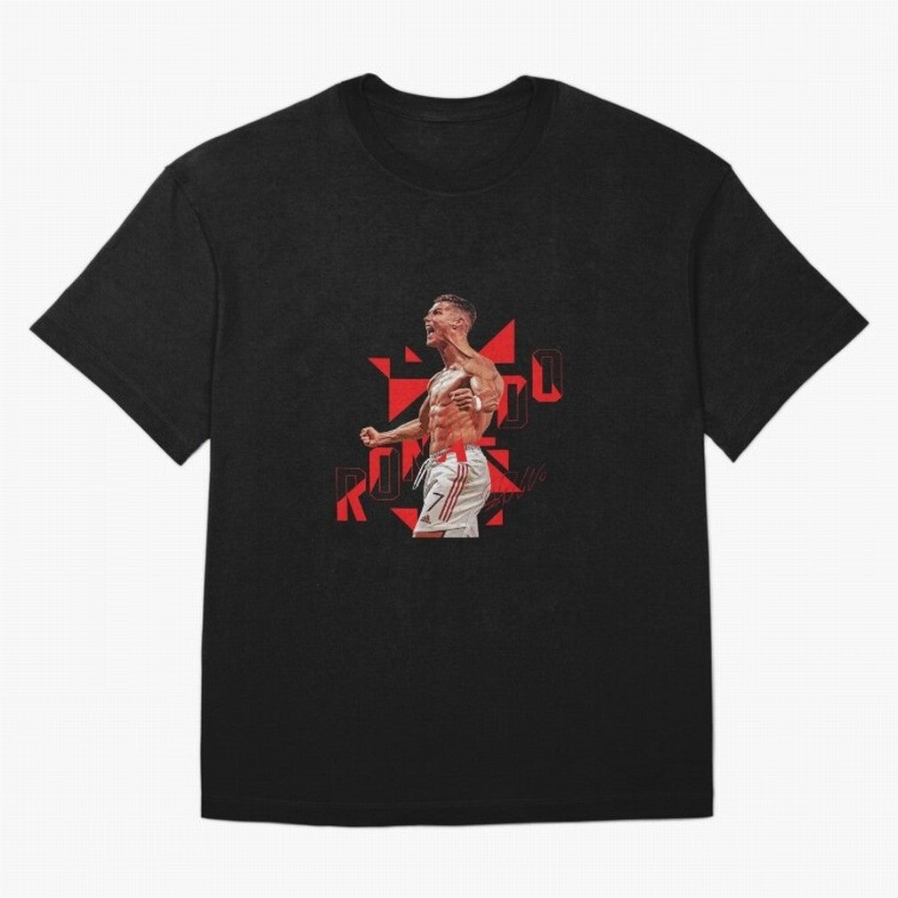 Cristiano Ronaldo Oversized T-Shirt Celebrate Fan Favorites in FIFA World Cup 2026 Group Stage Highlighting Messi, CR7 and Mbappe, Portugal, Spain and Germany Energy, Game Day Rituals, Football Legends, Country Pride and the Road to the Final; Made