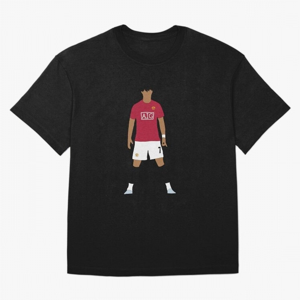 Cristiano Ronaldo Iconic Stance Fan Art Oversized T-Shirt Create FIFA World Cup 2026 USA Canada Mexico for Fans of Cristiano Ronaldo and England, Bringing Stadium Memories, Football Loyalty, International Chants and Championship Tradition; Built