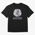 Grand final of football, World Cup Oversized T-Shirt Experience Global Football Passion for FIFA World Cup 2026 USA Canada Mexico, Capturing Messi, CR7 and Mbappe, England and Germany, Retro Football Energy, Iconic Rivalries, Trophy Chase Drama and