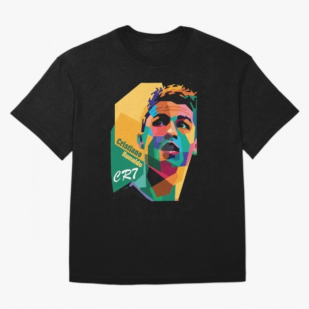 CR7 Pop Art Cristiano Ronaldo Design For Football Fans Gift For Soccer Lovers Oversized T-Shirt Upgrade FIFA World Cup 2026 Group Stage Spirit, Built around Brazil, Messi, Neymar and Mbappe, Stadium Memories, Football Loyalty, International Chants