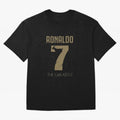 Cristiano Ronaldo Oversized T-Shirt Step into Global Football Passion for FIFA World Cup 2026 Group Stage, Capturing Messi, Neymar and Mbappe, Spain and Netherlands, Game Day Rituals, Football Legends, Country Pride and the Road to the Final; Ideal