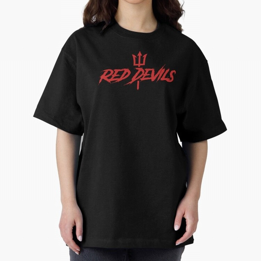 Red Devils Oversized T-Shirt Bring Trophy Dreams to FIFA World Cup 2026 Filled with Neymar, Haaland and Cristiano Ronaldo, Spain Energy, Tournament Hype, Historic Matchups, Family Viewing Parties and Global Sports Pride; Built for Supporters