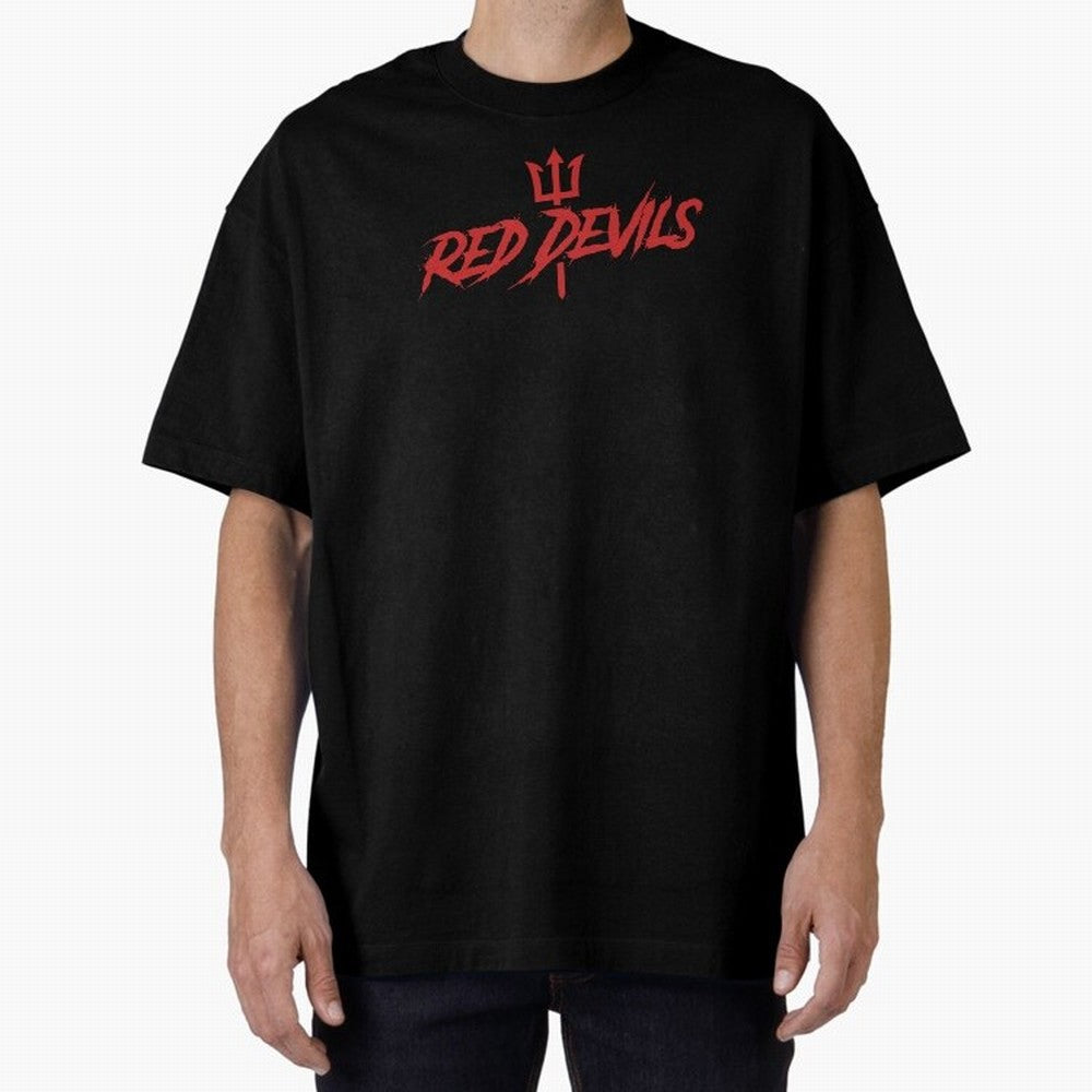 Red Devils Oversized T-Shirt Bring Trophy Dreams to FIFA World Cup 2026 Filled with Neymar, Haaland and Cristiano Ronaldo, Spain Energy, Tournament Hype, Historic Matchups, Family Viewing Parties and Global Sports Pride; Built for Supporters