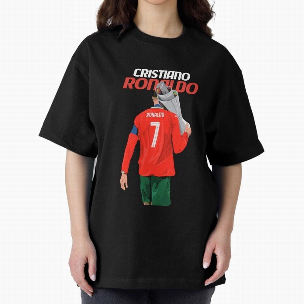 Cristiano Ronaldo Win Oversized T-Shirt Enjoy the Biggest Football Party of FIFA World Cup 2026 Group Stage Featuring Messi, Neymar and Mbappe, England, France and Netherlands Energy, Match Day Excitement, Supporter Culture, Golden Goals and Global