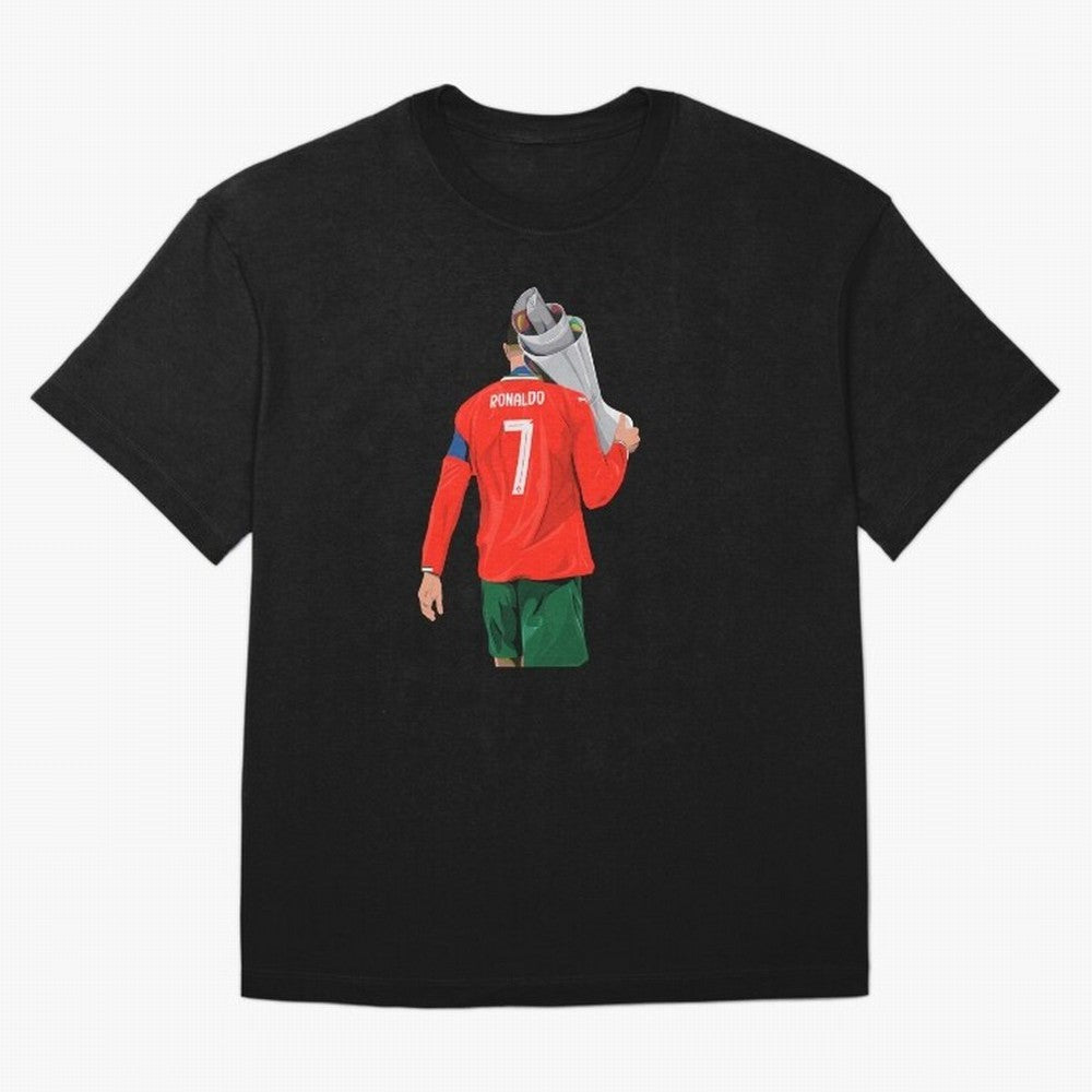 Cristiano Ronaldo Campion Oversized T-Shirt Join the Global Buzz around FIFA World Cup 2026 USA Canada Mexico Spirit, Made for Argentina and Brazil, Cristiano Ronaldo, Football Festival Excitement, Trophy Ambitions, Country Rivalries and Star