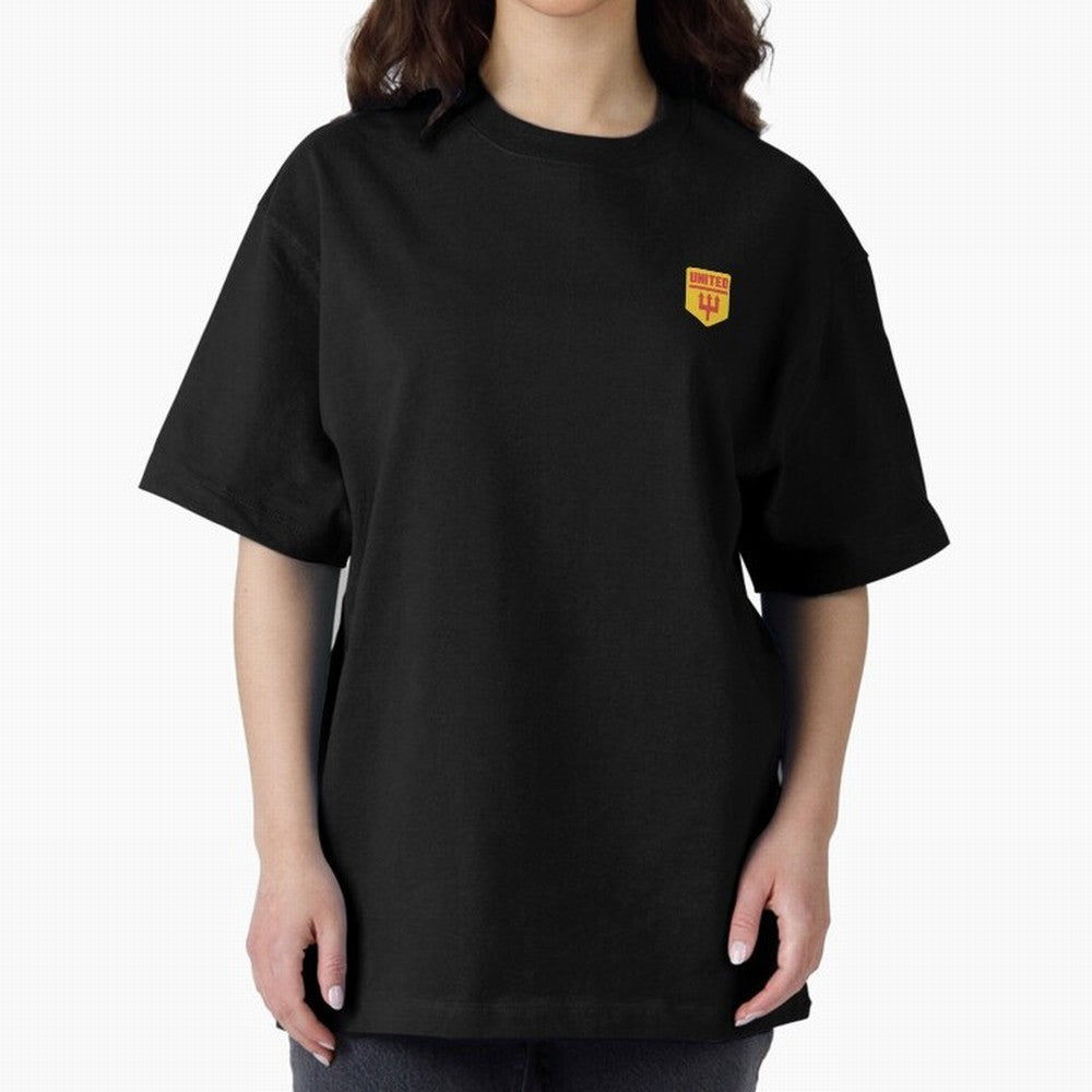 Manchester United Badge Oversized T-Shirt Bring Bold Fan Energy to FIFA World Cup 2026 Group Stage Spirit, Centered on Argentina, France and Brazil, Messi and Cristiano Ronaldo, Vintage Soccer Flavor, Modern Football Stars, National Flags and Final