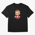 Diogo Jota jersey | manga | cute kawaii | by Nooby Draw Oversized T-Shirt Celebrate Global Passion for the FIFA World Cup 2026 USA Canada Mexico Journey through Mbappe and Neymar Highlights, France Pride, Tournament Hype, Historic Matchups, Family