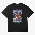 CR7 Oversized T-Shirt Turn Every Weekend Toward the FIFA World Cup 2026 Journey through CR7 Highlights, Spain and Netherlands Pride, Tournament Hype, Historic Matchups, Family Viewing Parties and Global Sports Pride; Created for Match Day Parties,