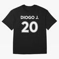 Diogo Jota number 20 Oversized T-Shirt Experience FIFA World Cup 2026 Group Stage for Fans of Messi and England and Germany, Bringing Tournament Hype, Historic Matchups, Family Viewing Parties and Global Sports Pride; Ideal for Passionate Fans Who