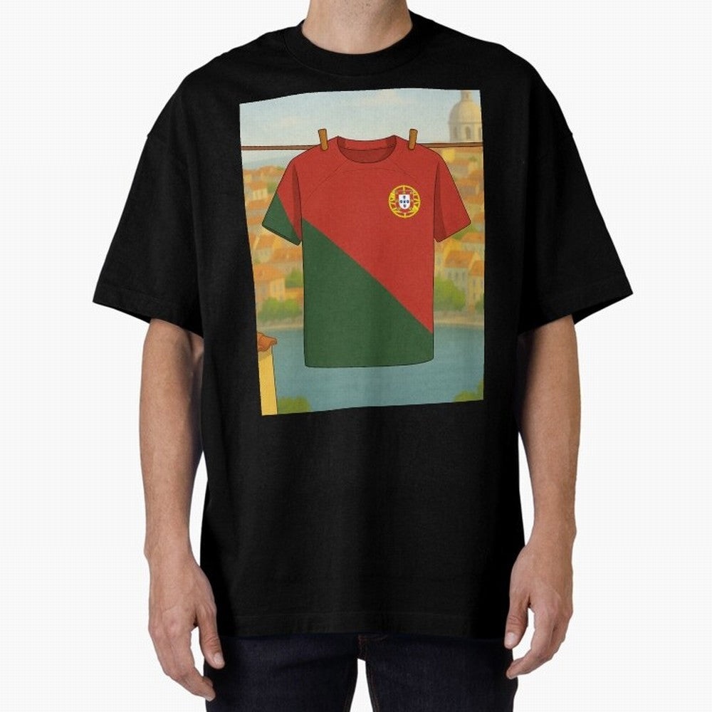 Our Love for Portugal Will never fade Oversized T-Shirt Carry the Dream of FIFA World Cup 2026 USA Canada Mexico Spirit, Capturing Germany, Messi and Cristiano Ronaldo, Champion Mindset, Group Stage Buzz, Knockout Tension and Passionate Fan