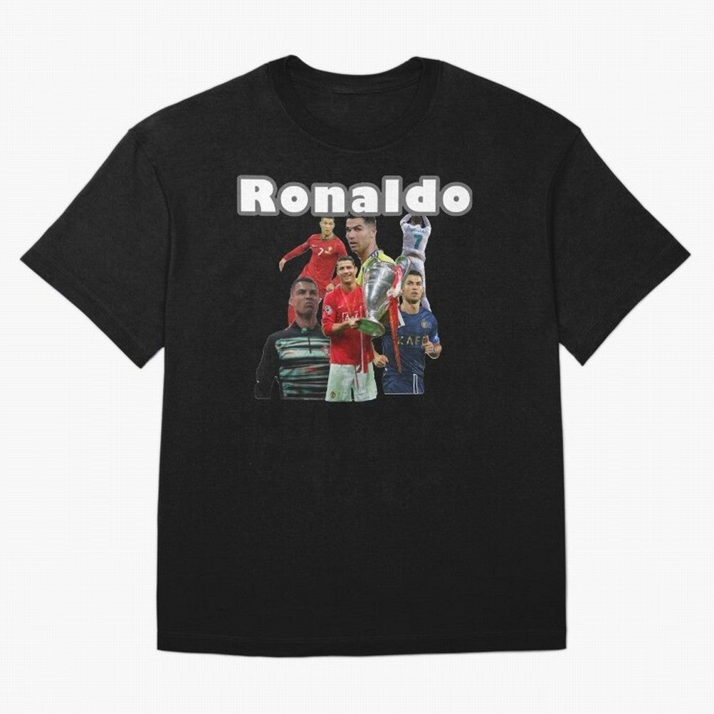 Cristiano Ronaldo Oversized T-Shirt Celebrate Unforgettable Nights in FIFA World Cup 2026 for Fans of CR7 and Messi and Portugal, Spain and Germany, Bringing Worldwide Fan Energy, Dramatic Goals, Stadium Lights and Championship Celebrations; Built