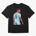 Kyliam Mbappe Oversized T-Shirt Honor Football Greatness during FIFA World Cup 2026 Spirit, Driven by Argentina and Brazil, CR7 and Messi, Match Day Excitement, Supporter Culture, Golden Goals and Global Football Passion; Made for Collectors Who