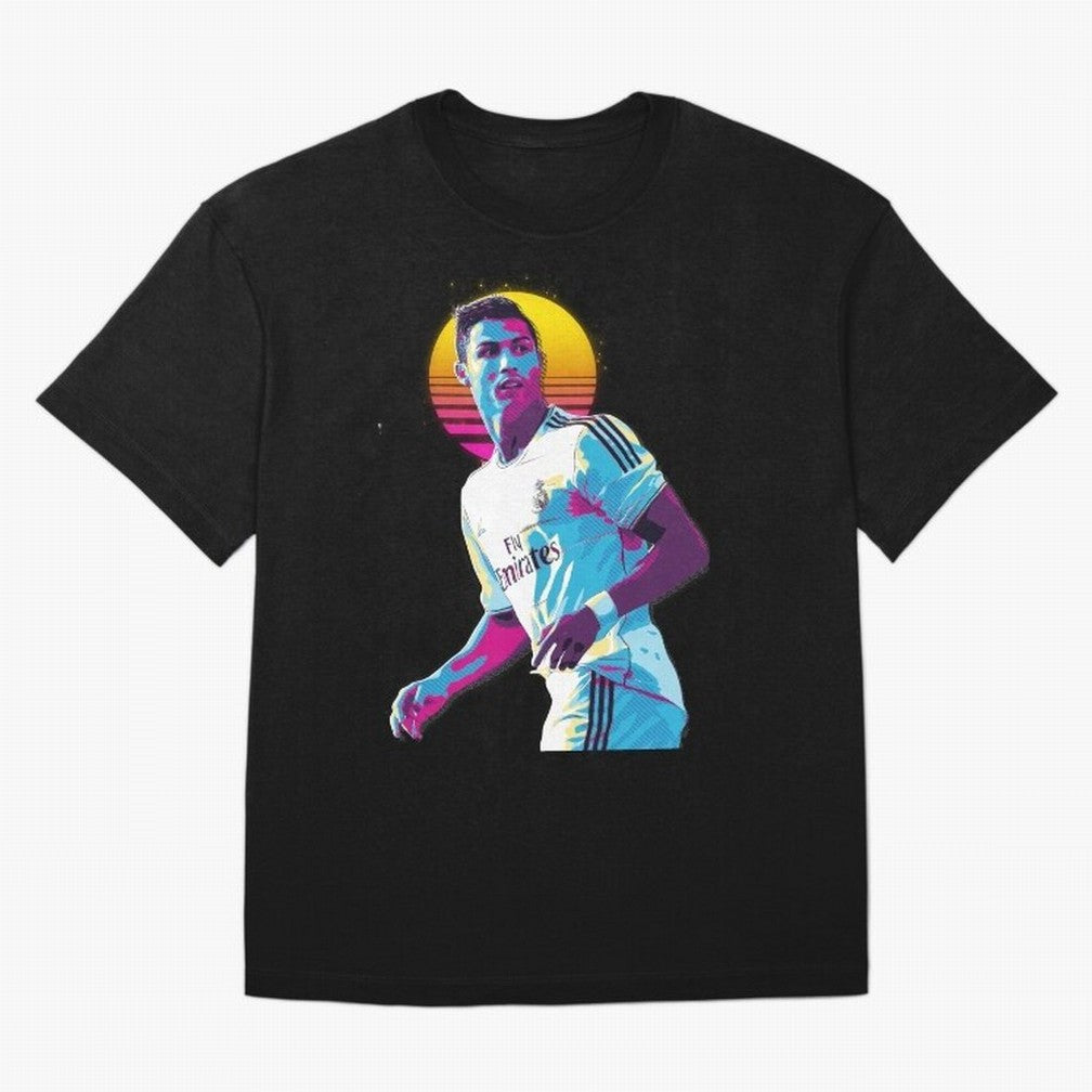 Christiano Ronaldo retro 2 Oversized T-Shirt Feel the Roar of Match Day Hype around FIFA World Cup 2026 USA Canada Mexico, Mbappe, Argentina, France and Brazil, Classic Soccer Heritage, Championship Pressure, Fan Loyalty and International Pride;