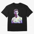 Ronaldo - retro Oversized T-Shirt Turn Football Passion into FIFA World Cup 2026 for Fans of Haaland and Mbappe and Portugal, Bringing Football Festival Excitement, Trophy Ambitions, Country Rivalries and Star Player Buzz; Built for Supporters
