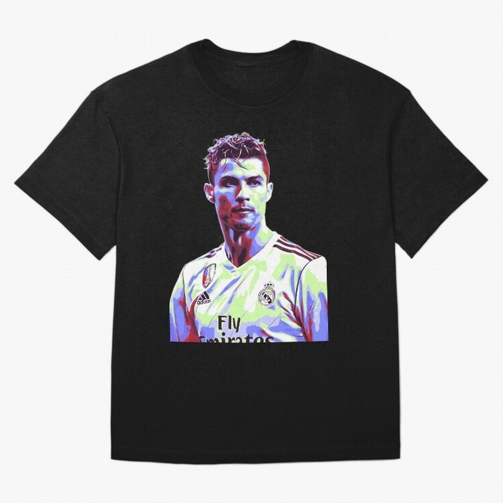 Ronaldo - retro Oversized T-Shirt Turn Football Passion into FIFA World Cup 2026 for Fans of Haaland and Mbappe and Portugal, Bringing Football Festival Excitement, Trophy Ambitions, Country Rivalries and Star Player Buzz; Built for Supporters