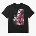 ronaldo and messi - Goat Oversized T-Shirt Follow the FIFA World Cup 2026 USA Canada Mexico Journey through CR7 Highlights, Spain and Netherlands Pride, Vintage Soccer Flavor, Modern Football Stars, National Flags and Final Night Emotion; Made for