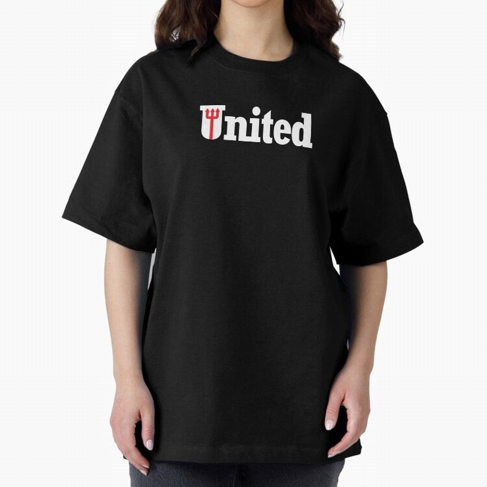 Manchester United Oversized T-Shirt Bring a Vintage Feel to Global Football Passion for FIFA World Cup 2026, Celebrating Messi, England and Germany, Goal Celebration Energy, Supporter Heritage, Football Icons and Worldwide Tournament Joy; Perfect