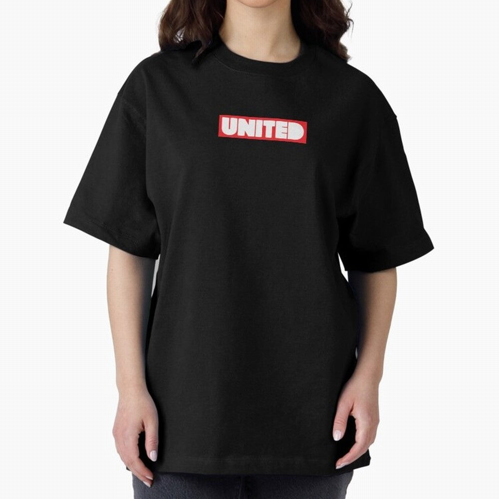 Manchester United - United Oversized T-Shirt Discover Match Day Hype around FIFA World Cup 2026 USA Canada Mexico, Messi, CR7 and Mbappe, Argentina and Brazil, Game Day Rituals, Football Legends, Country Pride and the Road to the Final; Ideal for
