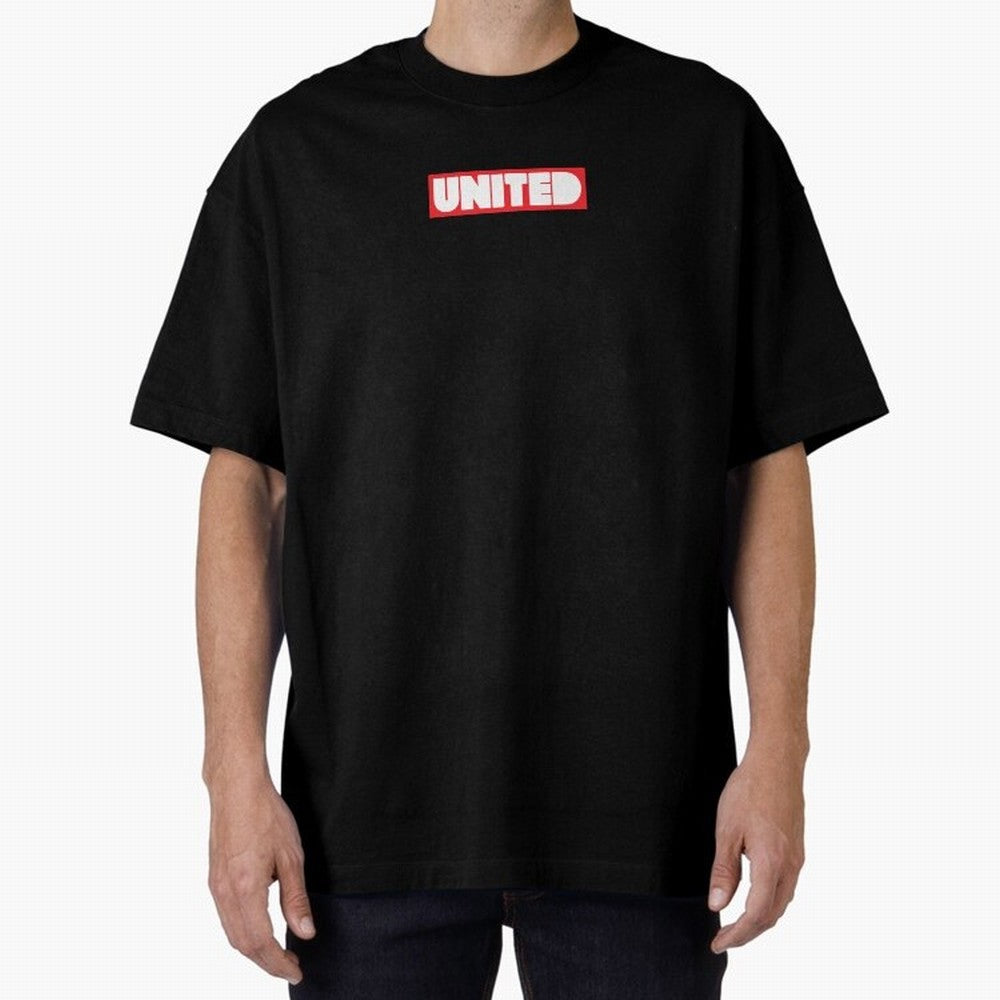 Manchester United - United Oversized T-Shirt Discover Match Day Hype around FIFA World Cup 2026 USA Canada Mexico, Messi, CR7 and Mbappe, Argentina and Brazil, Game Day Rituals, Football Legends, Country Pride and the Road to the Final; Ideal for