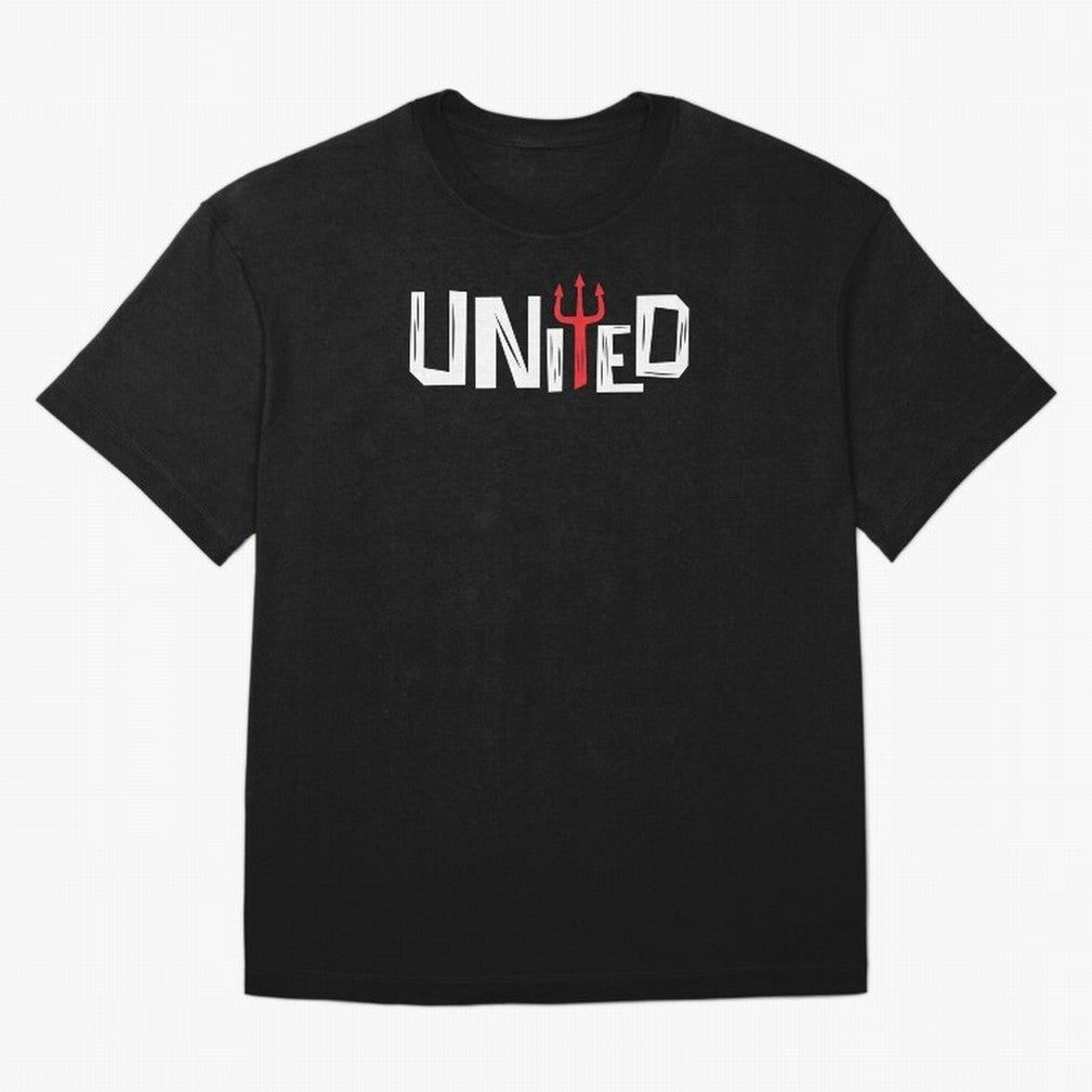 Manchester United - United Typography Oversized T-Shirt Turn Every Weekend Toward Match Day Hype around FIFA World Cup 2026 Group Stage, Messi, Argentina, France and Brazil, Stadium Memories, Football Loyalty, International Chants and Championship